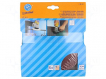 Sanding plate | Granularity: 60 | fiber | &Oslash;180mm | 6pcs.