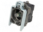 Illuminating unit | 22mm | Harmony XB4 | Illumin: LED | front | green