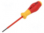 Screwdriver: insulated | slot | 2.5x0.4mm