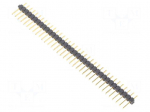 Connector: pin strips | pin header | male | PIN: 36 | THT | SL 11 | 2.54mm