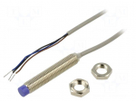 Sensor: inductive | OUT: PNP / NO | 0&divide;6mm | 10&divide;30VDC | M8 | 2m | IP67