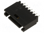Connector: wire-board | socket | male | PIN: 7 | AMPMODU MOD II | THT