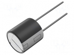 Capacitor: electrolytic | THT | 2200uF | 63VDC | &Oslash;18x35.5mm | &plusmn;20% | NHG