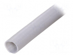 Protective tube | Size: 36 | polyetylene | light grey | &Oslash;int: 36mm