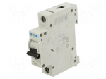 Circuit breaker | 230/400VAC | Inom: 10A | Poles: 1 | Charact: D | 6kA