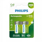 Philips uzlādējamā baterija C 3000 mAh 1 gb
