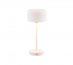 Trio Jeff LED table lamp matt white rechargeable gaismeklis R59151131 4017807575125