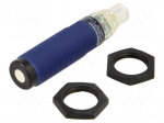 Sensor: ultrasonic | straight | Range: 0&divide;0.5m | analogue 4-20mA