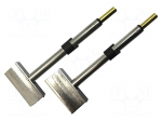 Tip | cutting,bent | 28mm | 413&deg;C | for soldering station | 2pcs.