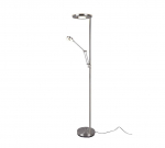 Trio Barrie LED stāvlampa brushed steel  424210307 4017807467628