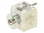 Contact block | Illumin: yes | IP00 | Contacts: NO | 3mm | -30&divide;70&deg;C