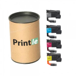 Brother LC-521 kassettide komplekt c/m/y/bk (Printle) LC521 (with chip)