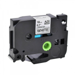 Brother analoogkleeplint white/black TZE-241 (18mm) TZE241, TZ241