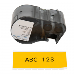 Brady MC-1500-595-YL-BK kleepuv analoogteip 7,6m x 38,1mm