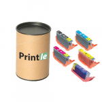 Canon CLI-581XXL kassettide komplekt bl/c/m/y/bk (Printle) CLI581 (with chip)