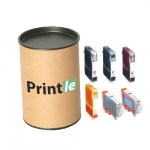 Canon CLI-8 kassettide komplekt c/m/y/bk (Printle) CLI8 (with chip)