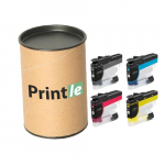 Brother LC-424 kassettide komplekt c/m/y/bk (Printle) LC424 (with chip)