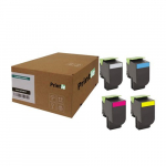 Lexmark 71B2H kassettide komplekt c/m/y/bk (Printle)  (with chip)