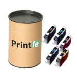 Canon CLI-42 kassettide komplekt c/m/y/pc/bk (Printle) CLI42 (with chip)