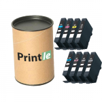 Canon CLI-65 kassettide komplekt 8 x 12.7ml (Printle) CLI65 (with chip)