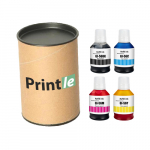 Canon GI-56 kassettide komplekt c/m/y/bk (Printle) GI56 (with chip)