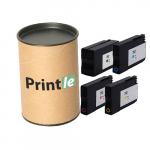 HP 712 kassettide komplekt c/m/y/bk (Printle)  (with chip)