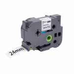 Brother analoogkleeplint white/black TZE-251 (24mm) TZE251, TZ251