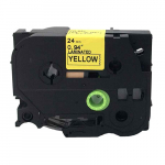 Brother analoogkleeplint yellow/black TZE-651 (24mm) TZE651, TZ651