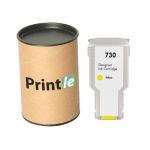 HP 730 (P2V70A) kassett yellow 300ml (Printle)  (with chip)