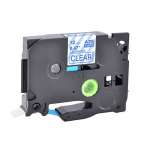 Brother analoogkleeplint clear/blue TZE-133 (12mm) TZE133, TZ133