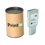 HP 728 (F9J68A) kassett matinė black 300ml (Printle)  (with chip)