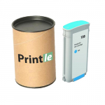 HP 728 (F9J67A) kassett cyan 130ml (Printle)  (with chip)