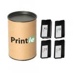 HP 711 kassettide komplekt c/m/y/bk (Printle)  (with chip)