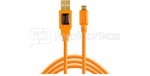 Tether Tools TetherPro USB 2.0 A Male to Micro B 5-pin orange