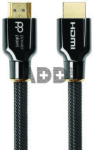 Premium klasės kabelis HDMI - HDMI 8K, UHD, 1m, 2.1 ver
