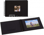Walther Fun black Spiral 23x17 40 black Pages SA109B