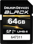 DELKIN SD BLACK RUGGED UHS-II (V90) R300/W250 64GB (NEW)