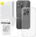 Transparent Case and Tempered Glass set Baseus Corning for iPhone 12 Pro Max