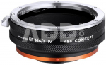 K&F Concept KF,M12126,HIGH PRECISION LENS ADAPTER,Anti reflection，EOS-M4/3 IV PRO