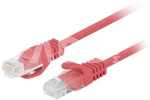 Lanberg Patchcord cat.6 UTP 0.5M 10-pack fluke passed red