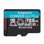 Kingston Memory card microSD 128GB Canvas Go! Plus 200MB/s A2 U3 V30