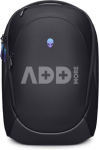 Dell Alienware AW7825P | Fits up to size Up to 18 " | Backpack | Black | Shoulder strap | Waterproof