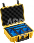 BW Outdoor Case Type 1000 for Insta360 X4 / Insta360 X5, yellow