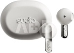 Sudio Earbuds | N3 | Bluetooth | On-ear | Microphone | Milky White | Wireless