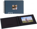 Walther Fun blue Spiral 23x17 40 black Pages SA109L