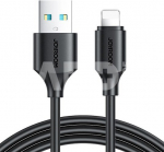 Cable to USB-A / Lightning / 2.4A / 0.25m Joyroom S-UL012A9 (black)