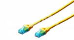 Digitus Patch cord U/UTP kat.5e PVC 5m yellow