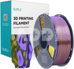 PLA+ Silk Tri-Color Filament 1kg Black/Gold/Purple