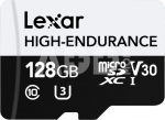 LEXAR HIGH-ENDURANCE MICROSDHC/MICROSDXC UHS-I R100/W45 128GB