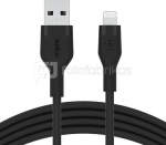 Belkin Flex Lightning/USB-A 1m mfi cert., black CAA008bt1MBK
